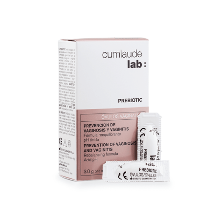 CUMLAUDE LAB: PREBIOTIC 10 OVULOS VAGINALES