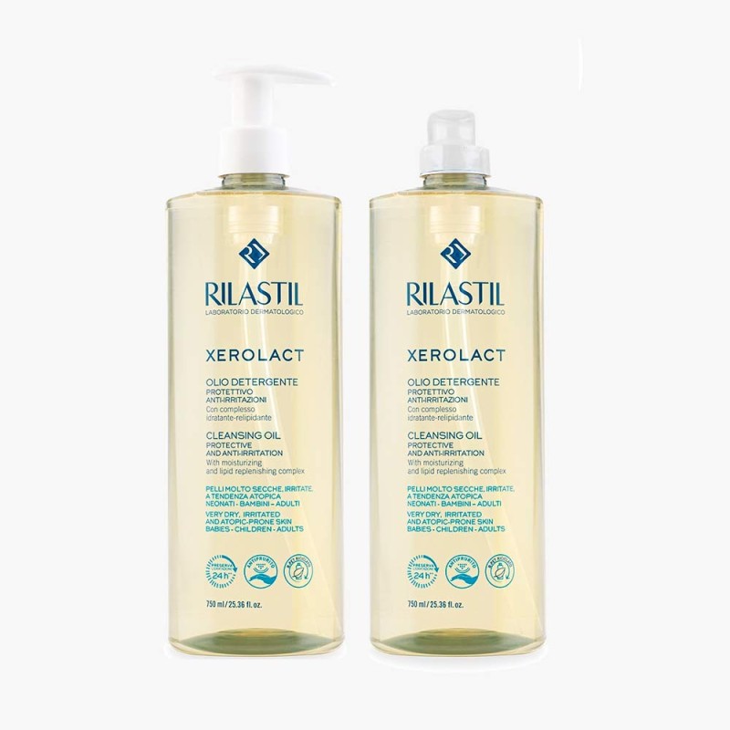 RILASTIL XEROLACT ACEITE LIMPIADOR 2 ENVASE 750