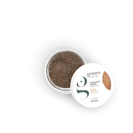 GREEN  BODY SCRUB COCO