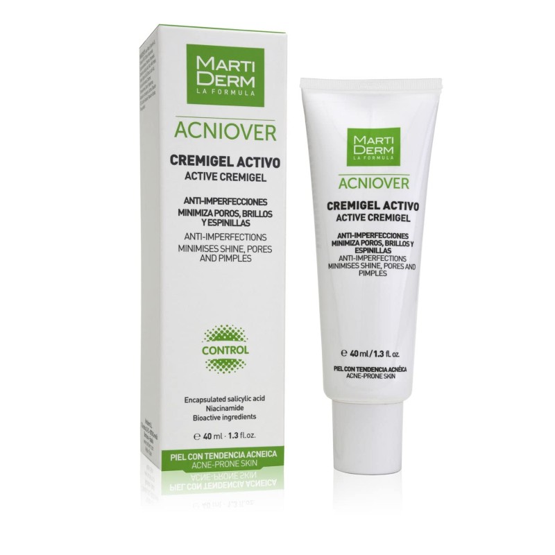 MARTIDERM ACNIOVER CREMIGEL ACTIVO 1 ENVASE 40 M