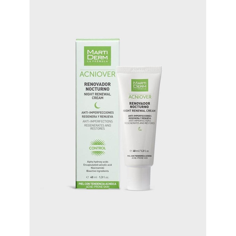 MARTIDERM ACNIOVER RENOVADOR NOCTURNO 1 ENVASE 4