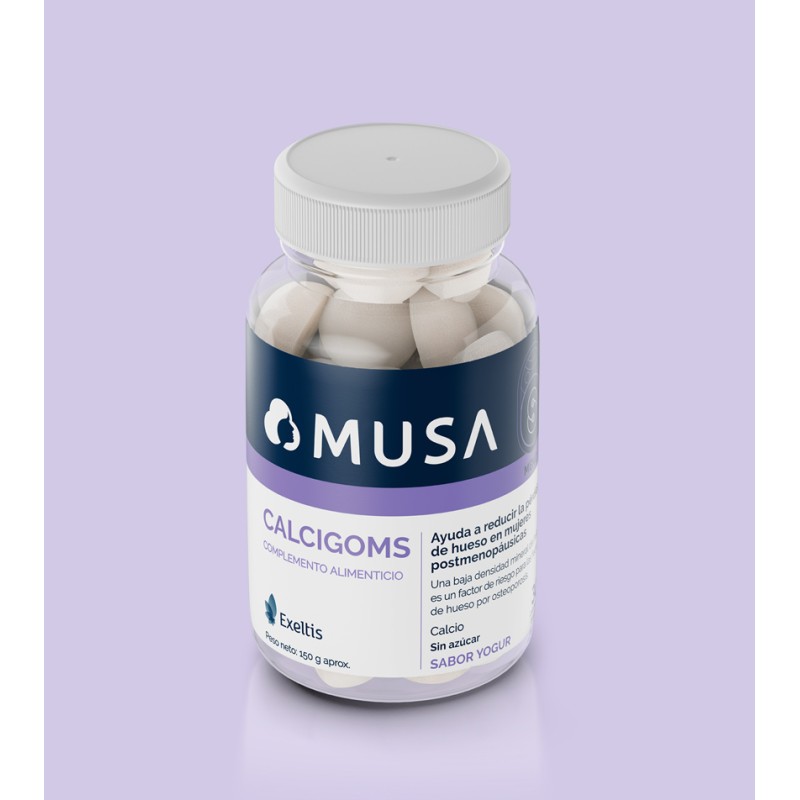 MUSA CALCIGOMS 30 GOMINOLAS SABOR YOGUR