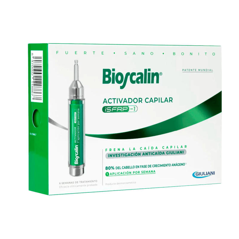 BIOSCALIN ACTIVADOR CAPILAR ISFRP-1 2 DOSIFICADORES