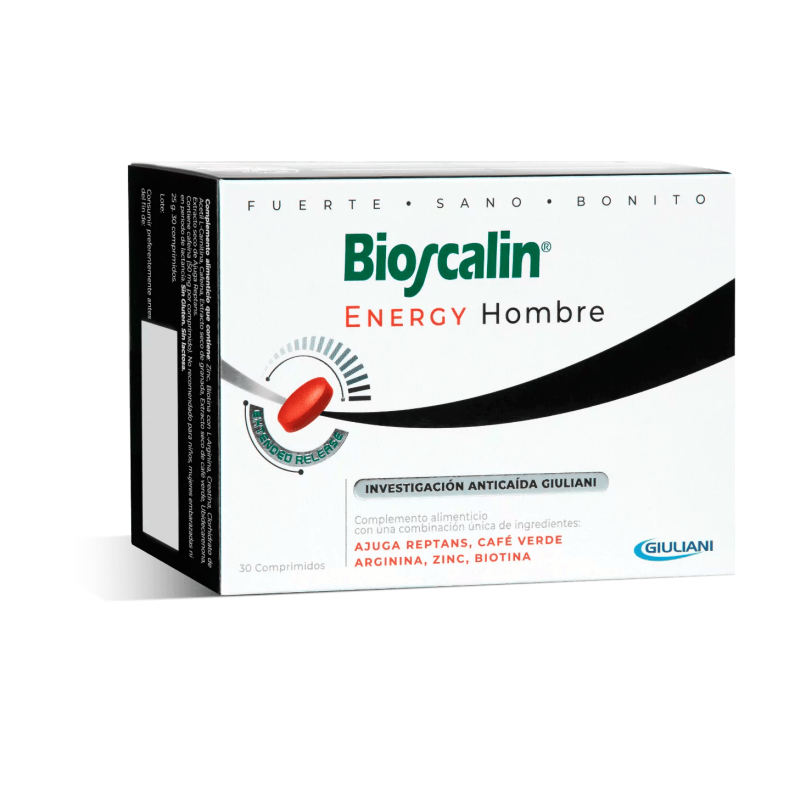 BIOSCALIN ENERGY HOMBRE 30 COMPRIMIDOS