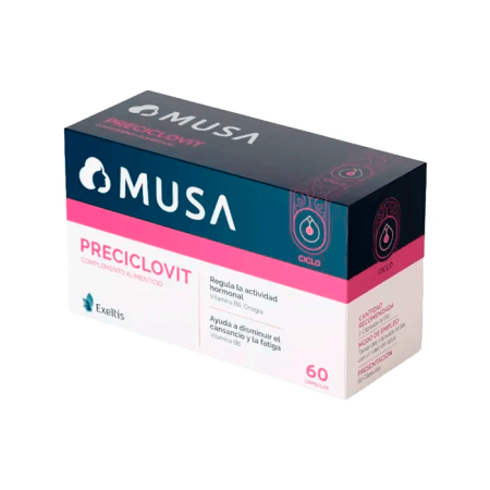 MUSA PRECICLOVIT 60 CAPSULAS